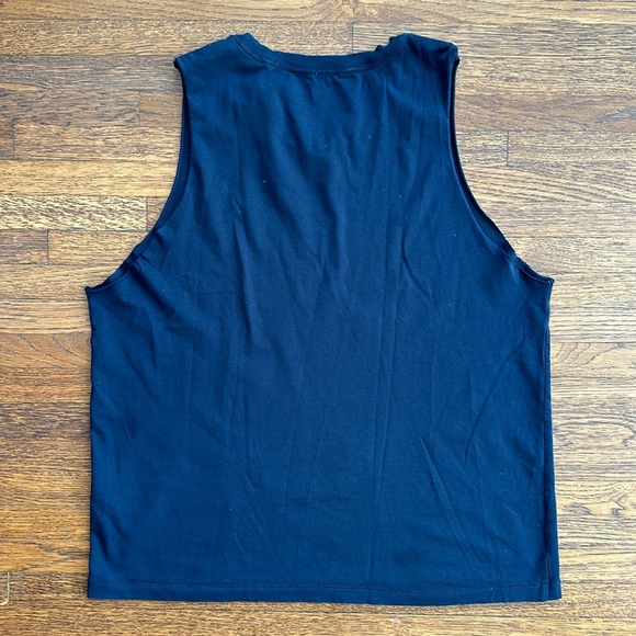 Women’s True Religion Black Lightweight Cotton Jersey Graphic Tank Top - Picture 4 of 4